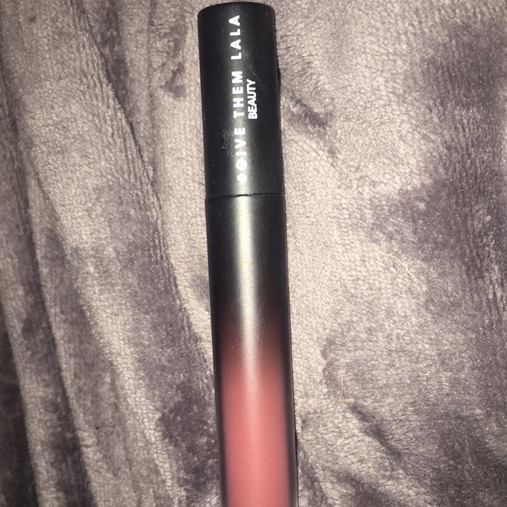 lala beauty liquid lip in shade the affair